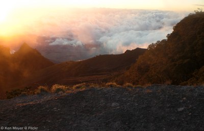 Sunrise atop Barú Volcano, Boquete